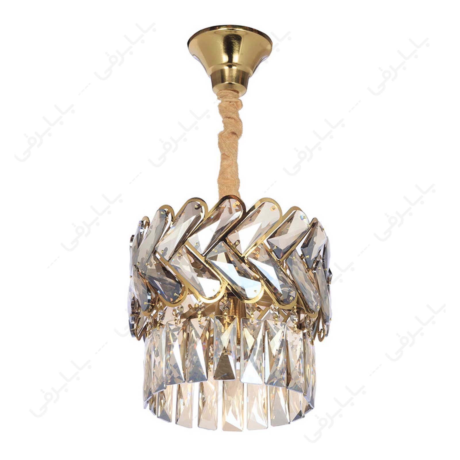 چراغ آویز تک شعله چشمه نور مدل P2628/25