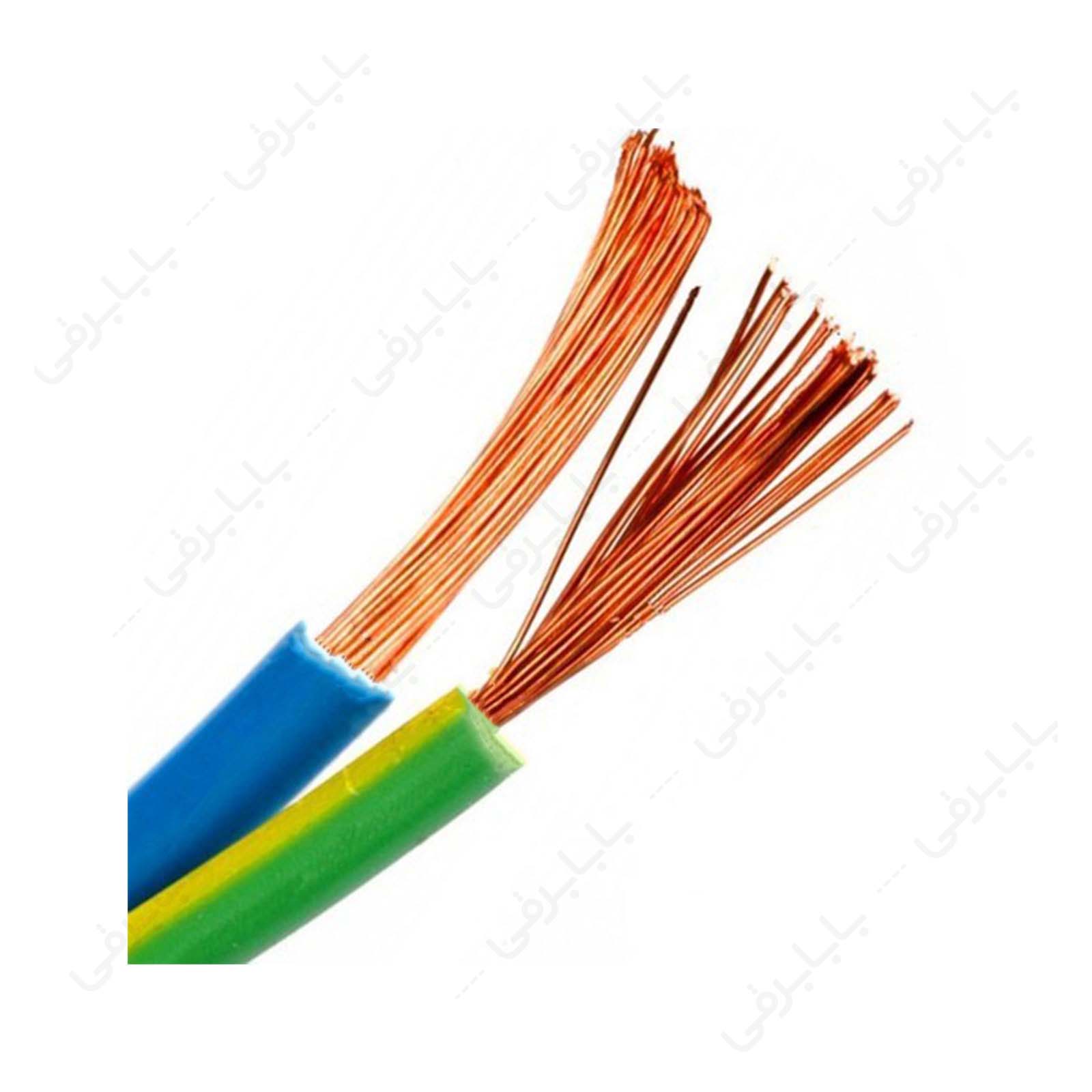 سیم نایلون افشان 100 متری 2در0.35 سفید