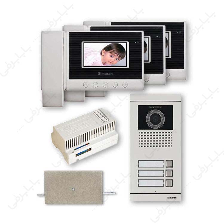 پک درب بازکن تصویری سه واحدی سیمارا