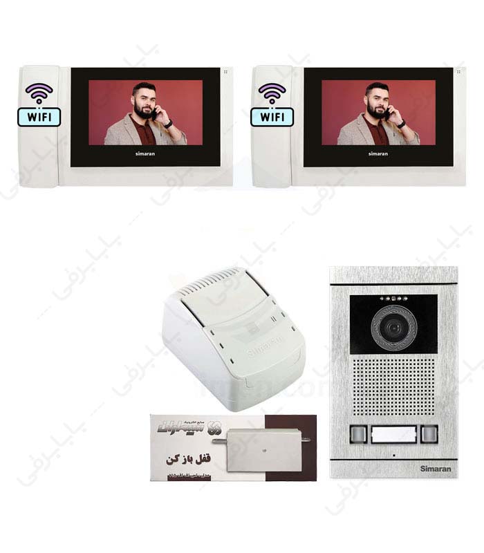 پکیج-کامل-آیفون-تصویری-2-واحدی-سیماران-HS-78Wifi@BABARGHI.jpg