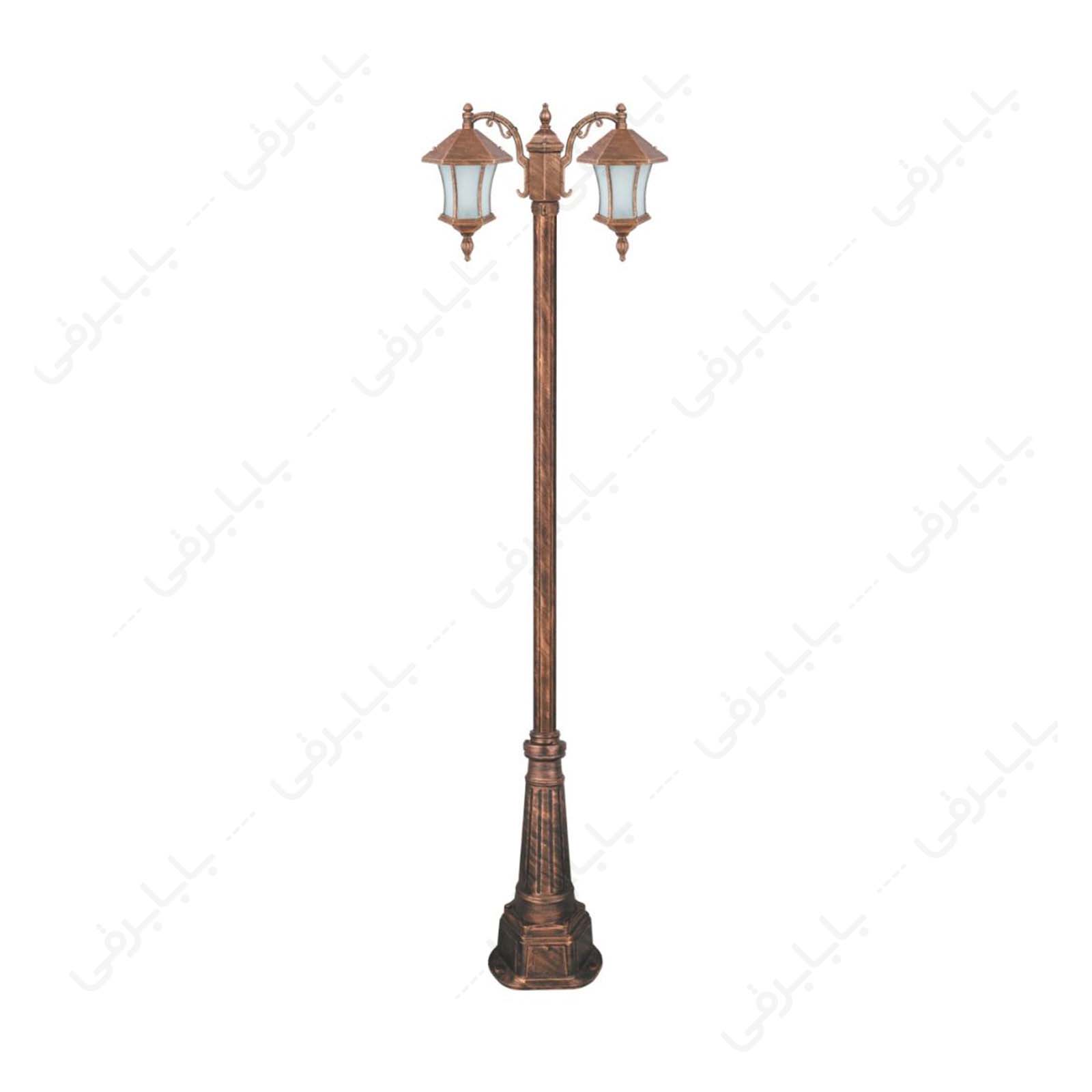 چراغ-دوشاخه-حیاطی-و-پارکی-تکشیدفام-مدل-ویکتوریا-کمرباریک-کد-91215-15-8221@BABARGHI.jpg