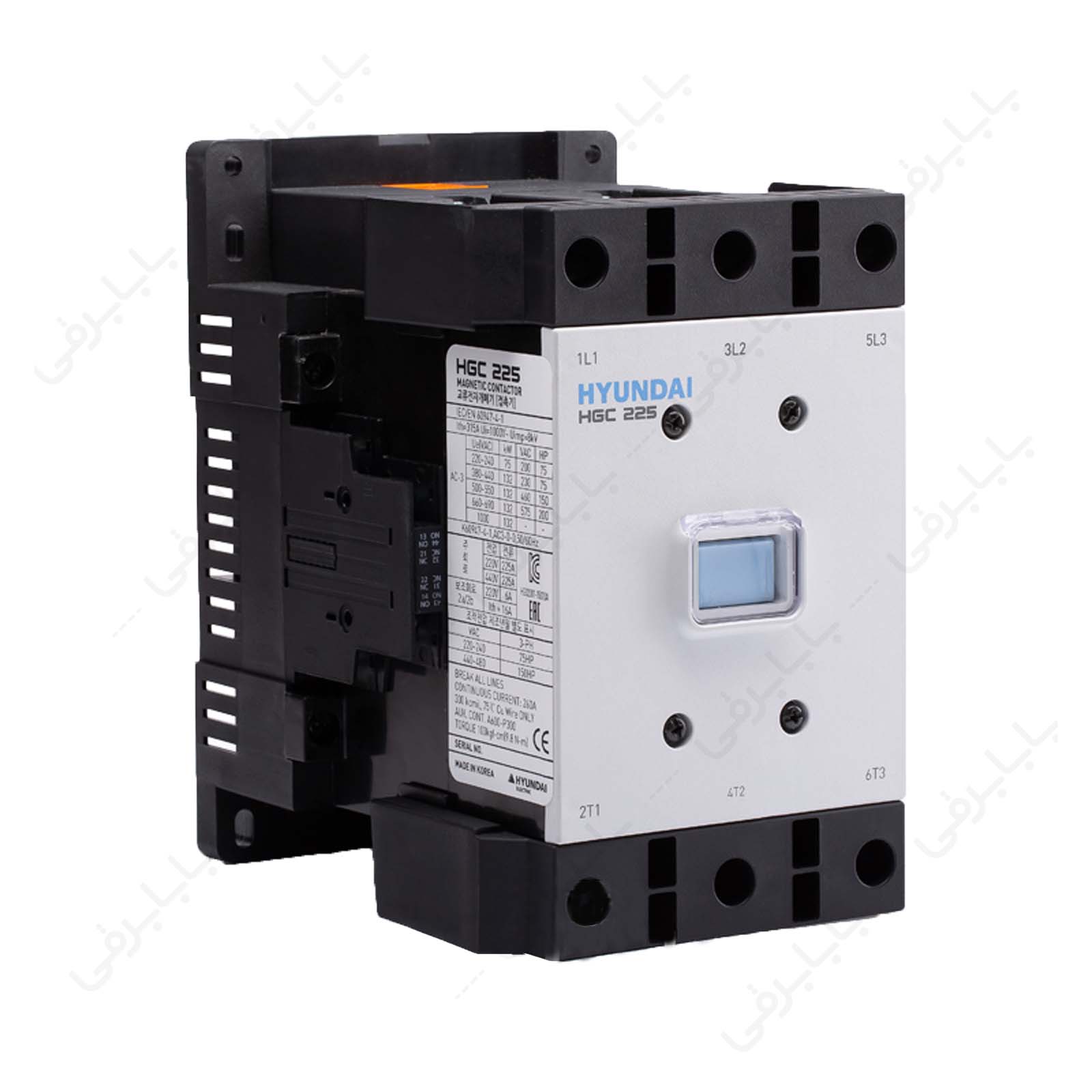 کنتاکتور 225 آمپر 132 کیلو وات هیوندای
