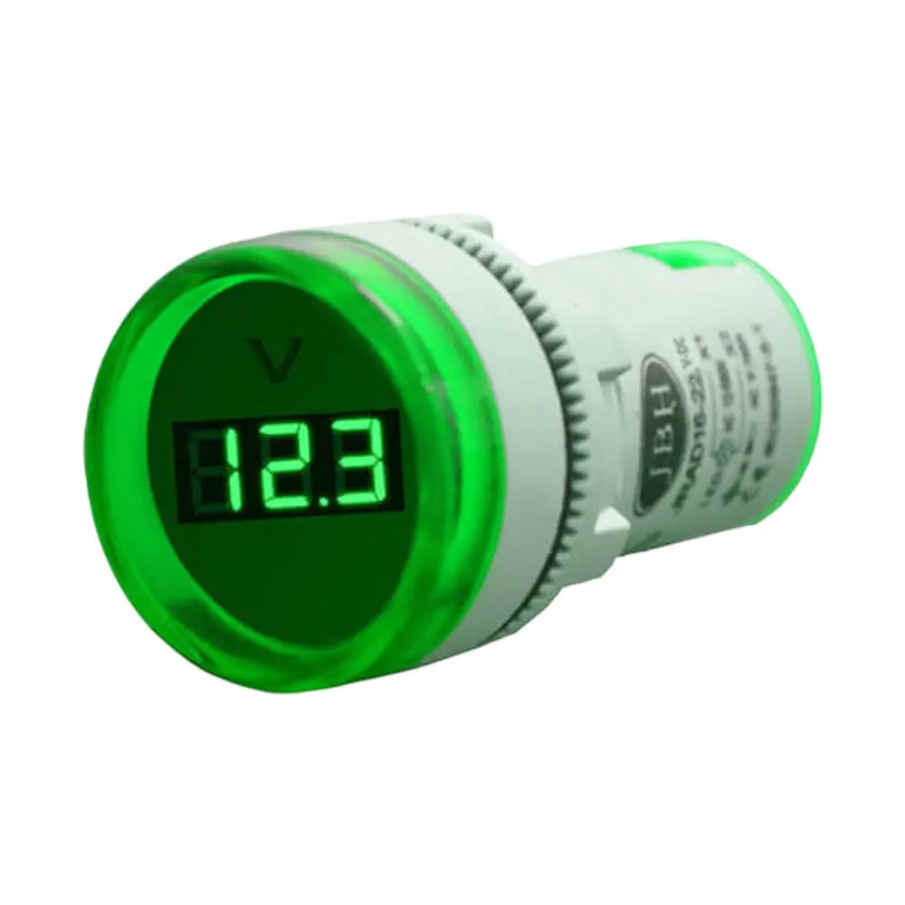 چراغ-سیگنال-ولت-متر-DC-گرد-JBH-کد-DI-22-VDC-R@BABARGHI.webp