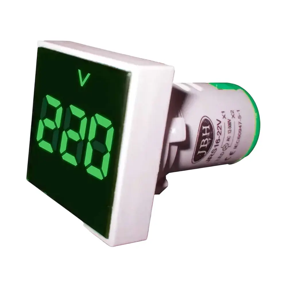 چراغ-سیگنال-ولت-متر-مربع-JBH-کد-DI-22-V-S@BABARGHI.webp