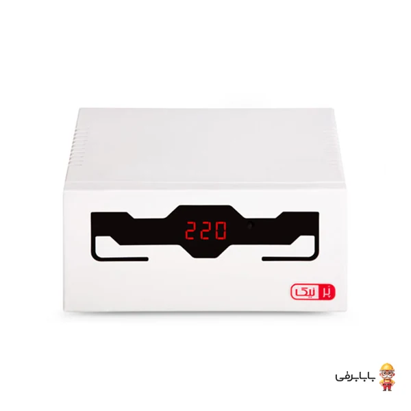 ترانس اتوماتیک و استابلایزر تک فاز پرنیک مدل ECO 3000-FULL توان 3000 ولت آمپر جریان 15 آمپر